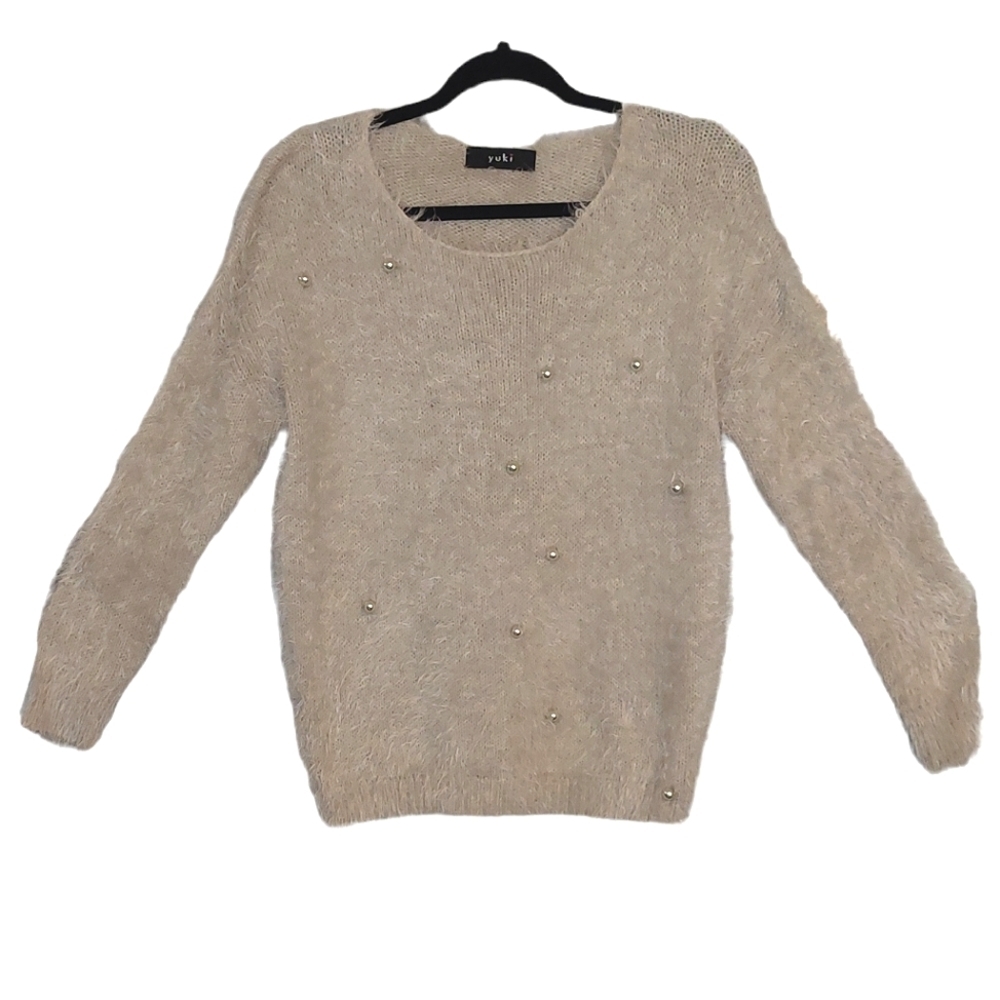 Yuki Wool Fuzzy Sweater size L
